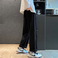 k701-p48-控68M-5XL美式高阶黄泥拉链宽松大码牛仔裤cityboy，男装牛仔裤，星座116