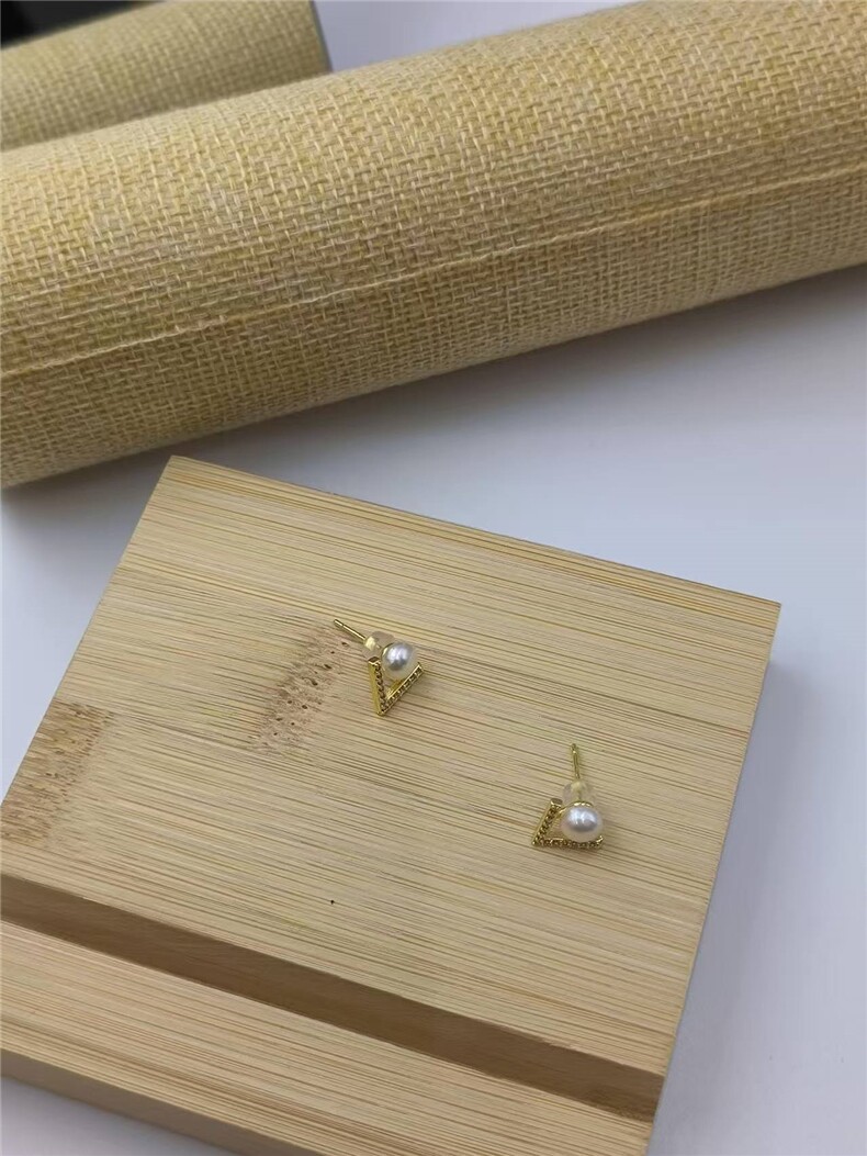 饰品女子天然淡水珍珠925银时尚百搭,饰品耳环,泰合衣坊
