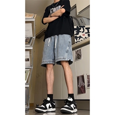 夏季新款水洗牛仔短裤A450特P40控58，男装牛仔裤，电商A309