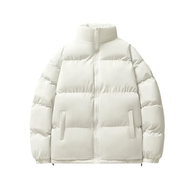 羽绒棉服男冬季加厚立领短款面包服防寒保暖棉衣情侣款外套J2202,男装棉衣,星座516A