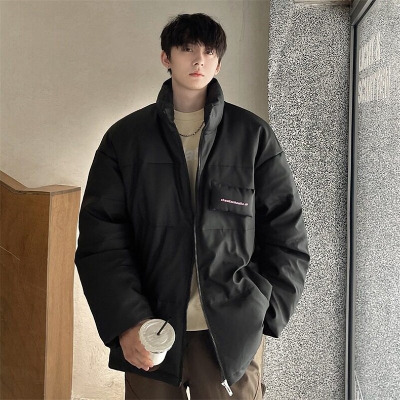 年新款冬季棉服加厚面包服韩系棉衣时髦小众设计感外套MY563,男装棉衣,星座1116A-1（原606A）