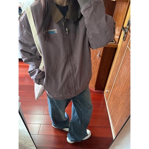 【有货】cleanfit紫色底特律外套男高级感工装夹克8158LL-特P65图片