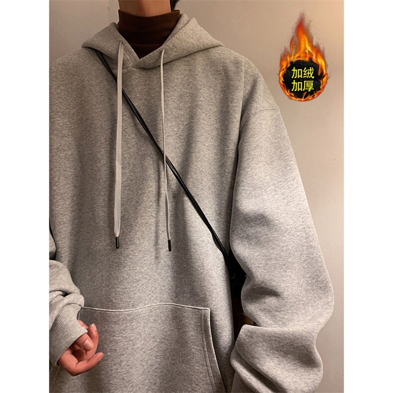 重磅华棉复合连帽卫衣加绒加厚WJ4335-特P43/常规W4253-特P38,男装卫衣,电商A007