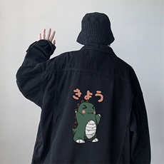 牛仔夹克男大码牛仔外套男茄克NJ77037-P60，男装夹克，电商A040