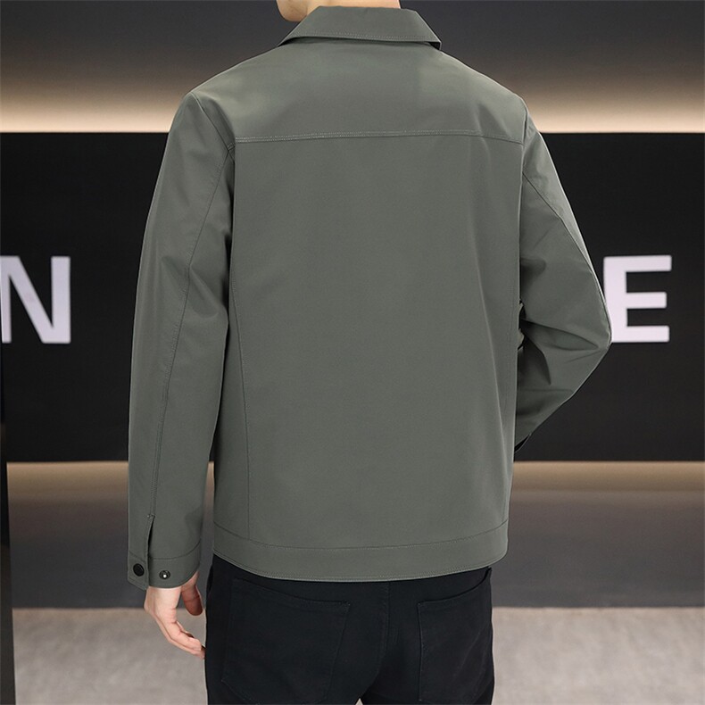 春季夹克男高品质翻领外套型男商务休闲百搭青年外套男N9817-P120,男装夹克,星座310B-3