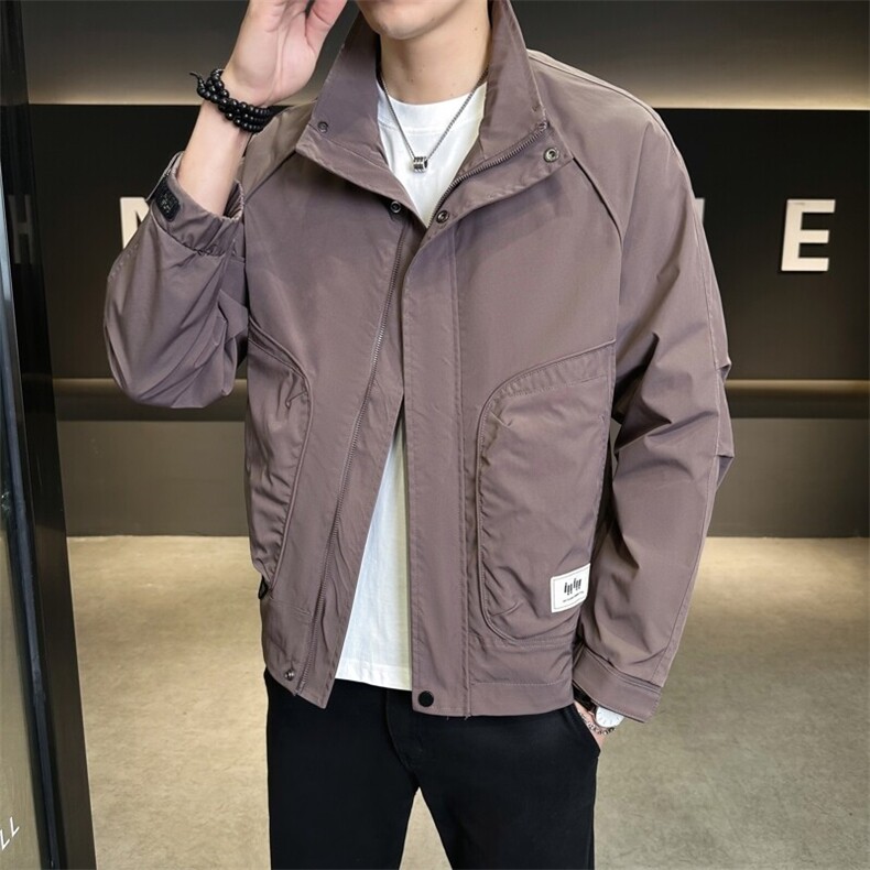 507A-JK089-P802025春装男士外套时尚休闲百搭外套,男装夹克,星座507A（原星座306B-2）