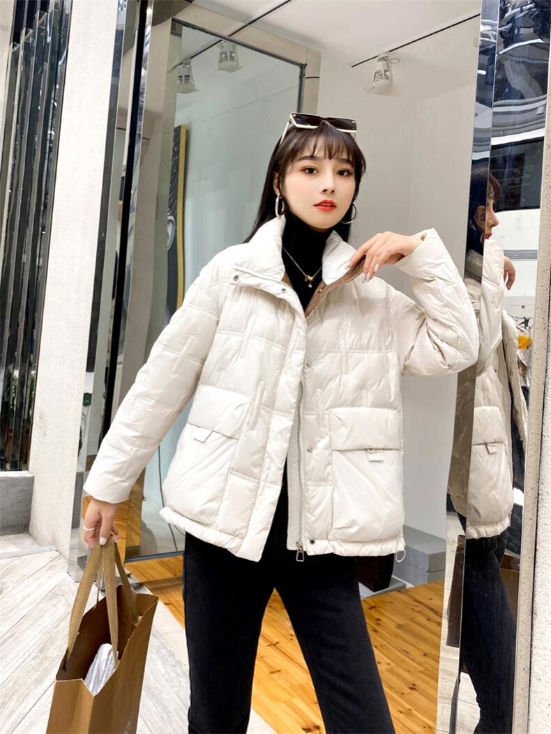 【现货】冬季新款羽绒服，短款时尚休闲风，女装羽绒服，欣卓越