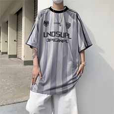2023春夏季新款男免烫包边冰丝球衣T恤T3024P28，男装T恤，星座1116-2