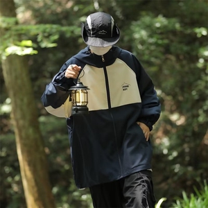 美式复古高街夹克男2024年春秋季新款潮牌宽松棒球服外套图片