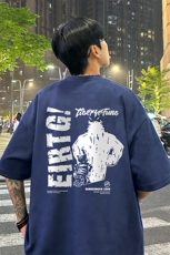 量大优供视频重磅麂皮绒短袖T恤男JPDX241-特P19，男装T恤，电商B367