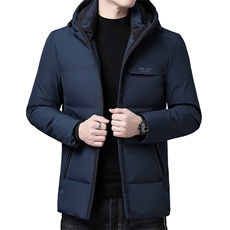 2023冬季中年羽绒服男士厚中年爸爸装休闲时尚外套ZS6359Y-P305，男装羽绒服，电商B212（原钱塘6029）