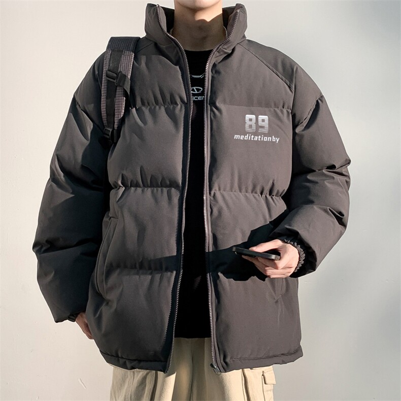 2024冬季新款港风光影墙大码厚板烫棉衣M-5XHM24549-19-特P50,男装棉衣,电商A022