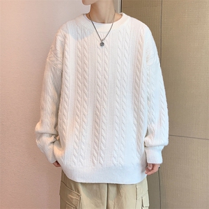 2021 秋冬男士套头针织毛衣假两件毛衣男A367 M21 P55图片