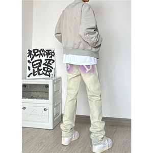 美式ma1飞行员夹克男秋季设计感正肩短款外套cleanfit工装棒球服图片