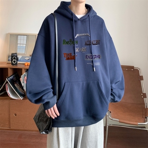 ！连帽圆领卫衣男装港风帽衫男 LM163-P35图片