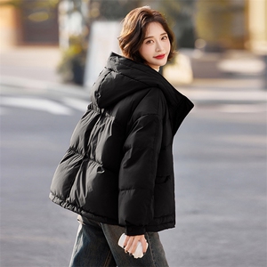 短款羽绒服女冬季2024新款高端洋气小个子云朵泡芙面包服外套图片