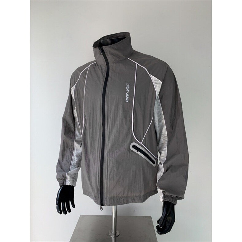 防晒衣男女韩版潮流拼色宽松百搭帅气2025夏季ins外套W6581-P56，男装防晒衣，星座412-2