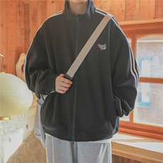 814-1-JK1900-P95128开衫卫衣外套夹克（65%棉35%聚酯纤维，男装夹克，星座814-1