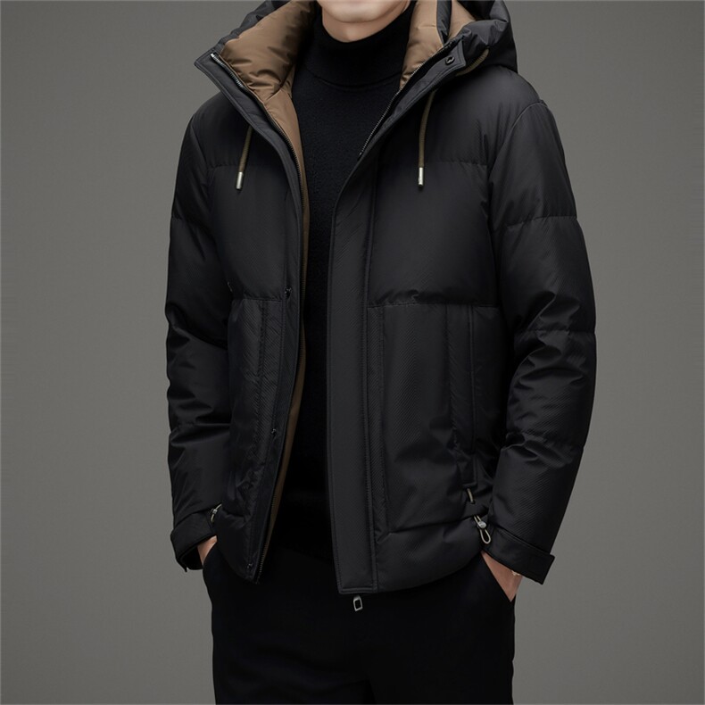 DAJ23928钱塘2020-2冬季信赖百搭时尚休闲中年男士羽绒服P290图片