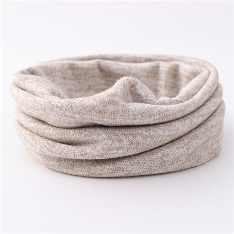 2025年秋季新款百搭女士炫彩加厚保暖围脖，围巾，晨宏羊绒