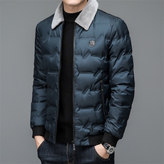 CHG801钱塘2020-2中年男士商务休闲简约百搭冬季厚款羽绒服P200，男装羽绒服，钱塘207-2