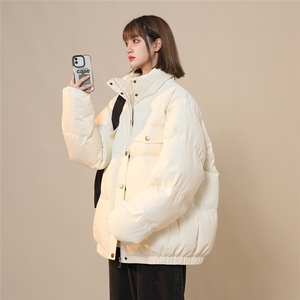 2025韩版西海岸oversize港风中性羽绒棉服重磅A170-M872-TP60图片