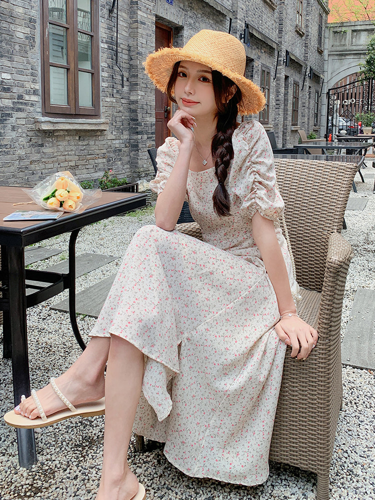 小碎花清新连衣裙【[现货】浙宝B082-5071P105K158，女装连衣裙，浙宝192（原082）