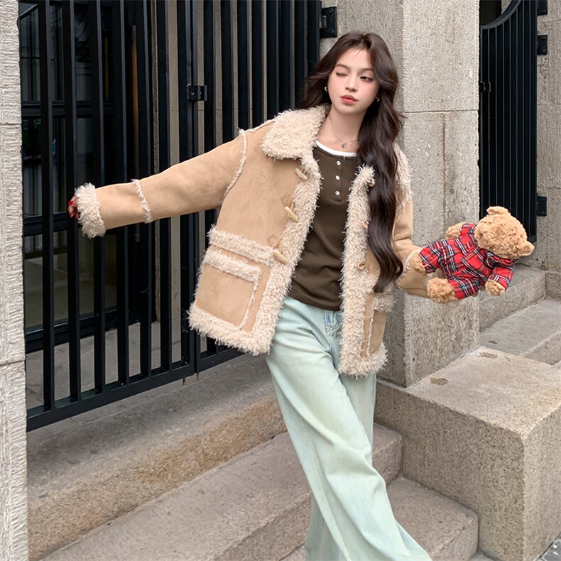 【新款现货】皮毛一体082-6665P190K278,女装皮草,浙宝192（原082）