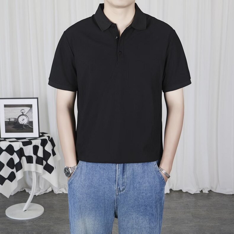 轻熟风男装Polo衫男短袖夏季青少年潮流T恤上衣打底衫 P601图片