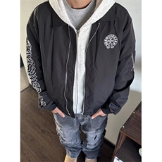 【原版质量刺绣加肩垫】夹克男女同款秋冬季美式加厚棒球服外套，男装夹克，星座506A