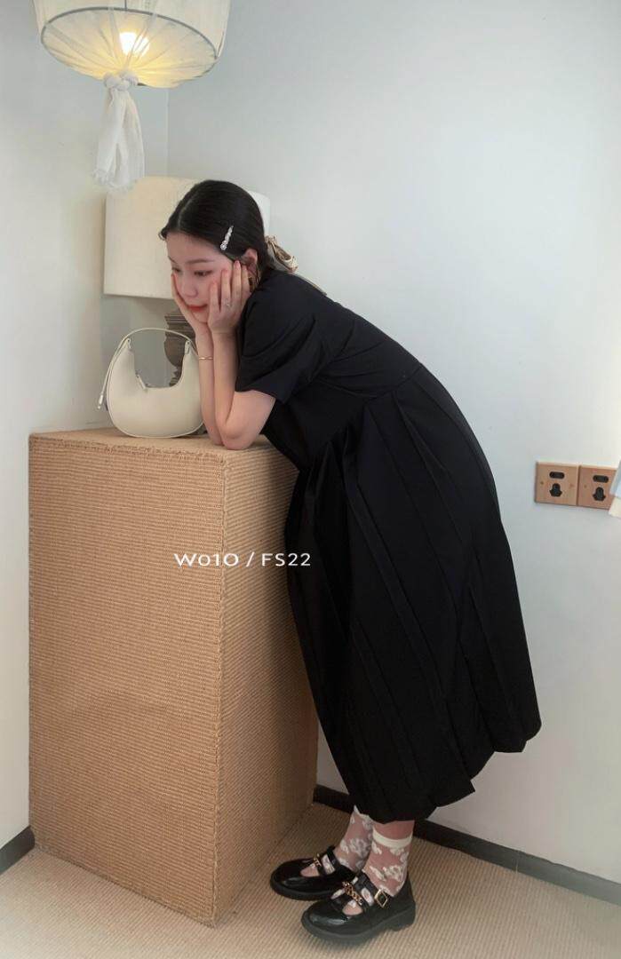 夏季啊韩版连衣裙，女装连衣裙，W010