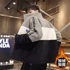 1506/QYGM0110/P49羊羔绒棉衣，男装棉衣，星座1506