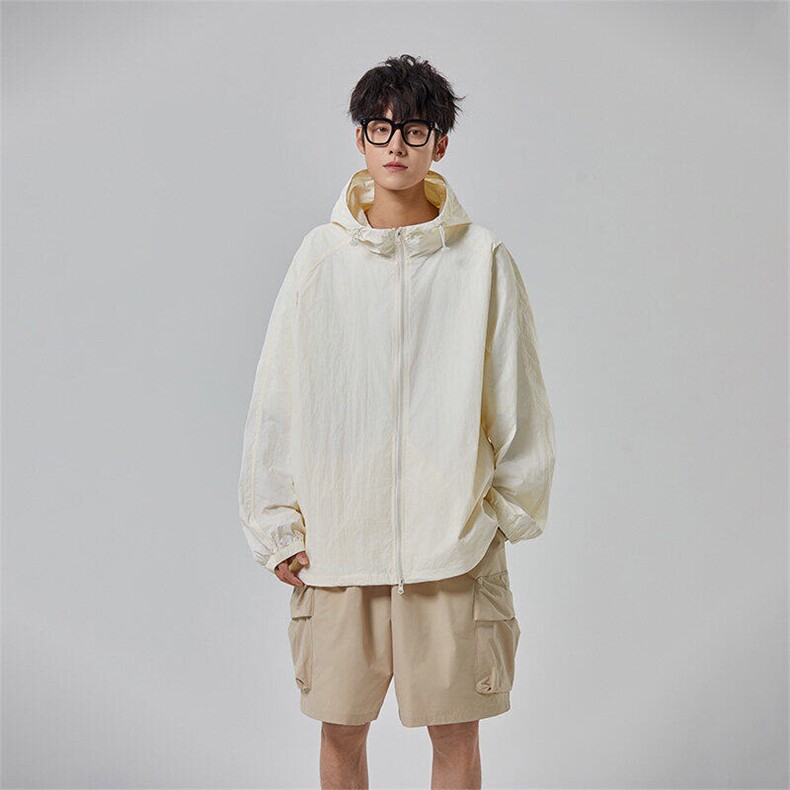 UPF100有报告凉感轻薄透气防晒服上衣，男装防晒衣，星座1206-1（原A206-1）