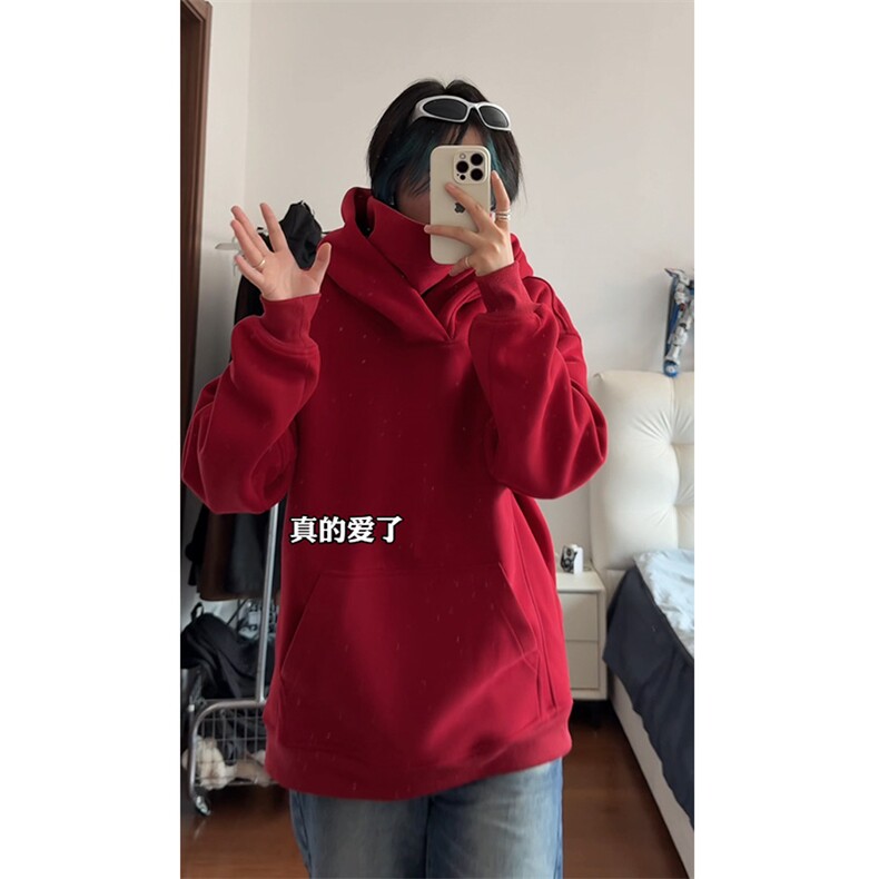 春款欧美潮牌卫衣男潮高级感连帽美式高街外套24XW99519特批45,男装卫衣,电商A042