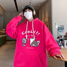 已注册抖音直播得物高品质港风男宽松连帽卫衣外套W5081P45控68，男装卫衣，电商C408(原B339-1)