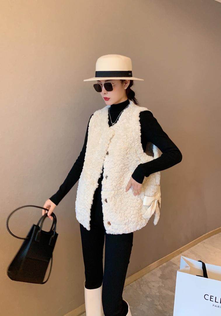 皮毛马甲，女装马甲，木木瑶果