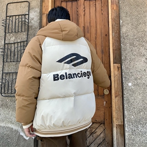B266-C102-P118 23冬季新款宽松休闲加绒加厚羽绒棉服图片