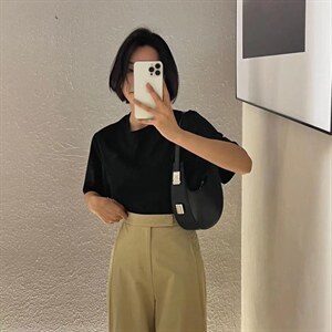圆领T图片