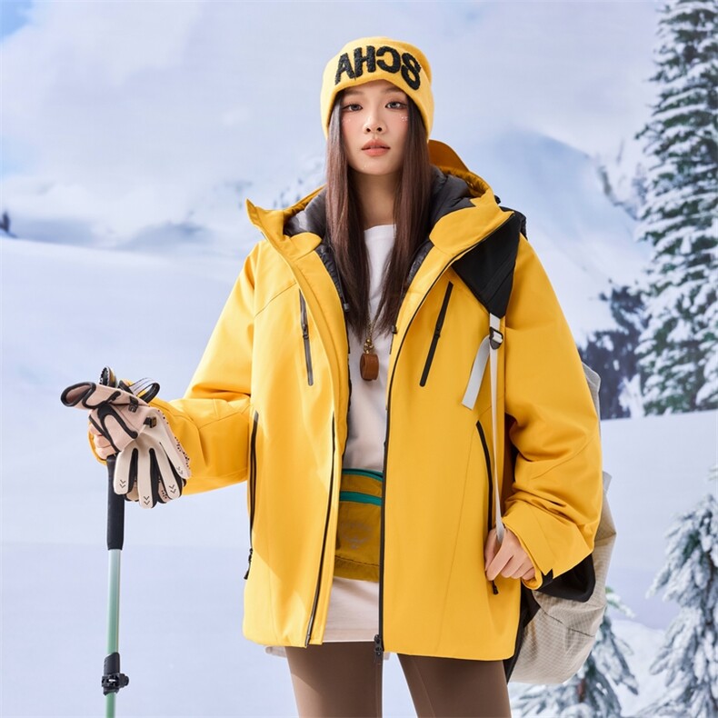 防寒工装潮羽绒服男女加厚保暖雪乡旅游外套男XZ309Y95753P275，男装羽绒服，星座309（原A406）