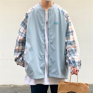 潮流夹克潮男春季棒球领夹克JK426P55,男装夹克,星座1116-2