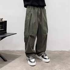 1506/QK090/P50美式街头拼接工装裤直筒裤潮牌百搭休闲裤子，男装工装外套，星座1506