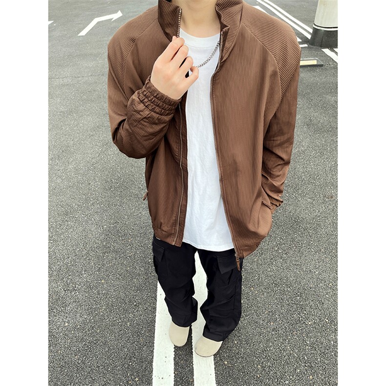 A178秋冬季新款美式夹克男潮牌宽松外套JK001P50限价78,男装夹克,电商A178