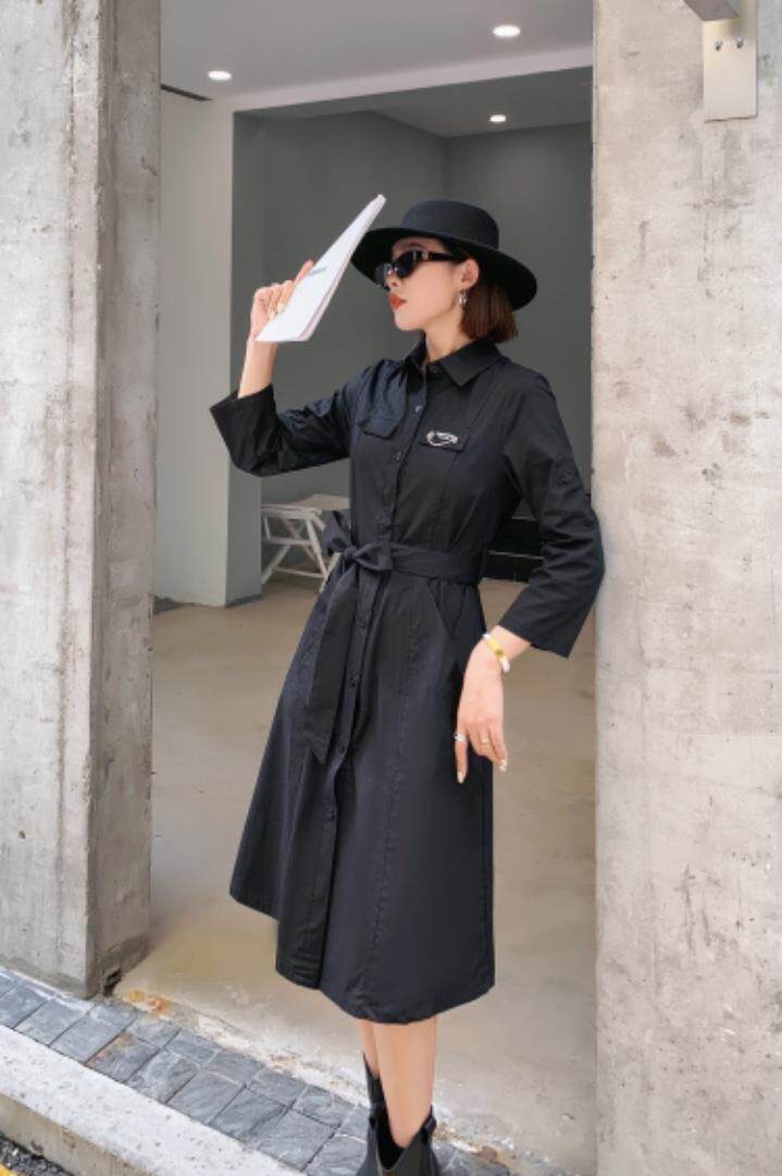 秋季新款连衣裙，女装连衣裙，芯俪歌 芭绯