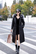 超大狐狸毛皮羽绒显瘦收腰冬季单品，其它，澳洛菲