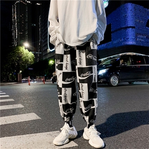 男装20秋冬款新款日系裤子运动休闲714-2图片