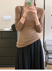 时尚百搭显瘦羊毛V领镂空开衫女秋装新款长袖针织衫打底衫，女装羊毛衫，圣旺供货