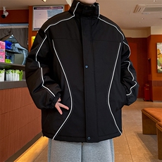 MY118J/P85棉衣男冬季加棉加厚宽松大码百搭潮保暖棉袄外套棉服，男装棉衣，电商基地A050