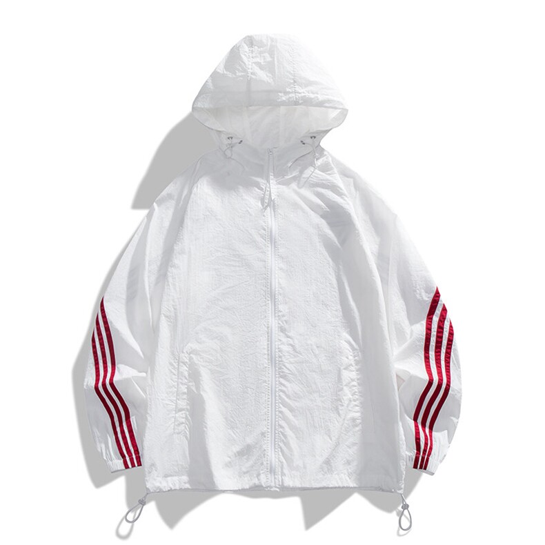 夏季中性风高品质50D尼龙皱时尚纯色防晒衣DSA157B-F7733-P55图片