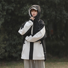 Cityboy情侣时尚连帽冲锋衣外套夹克团体班服，男装夹克，星座301D-5(原星座1415）