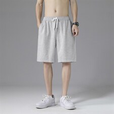 短裤男士夏季潮流冰丝宽松运动休闲裤薄款五分裤WK50-特批20,男装休闲裤,星座718-1